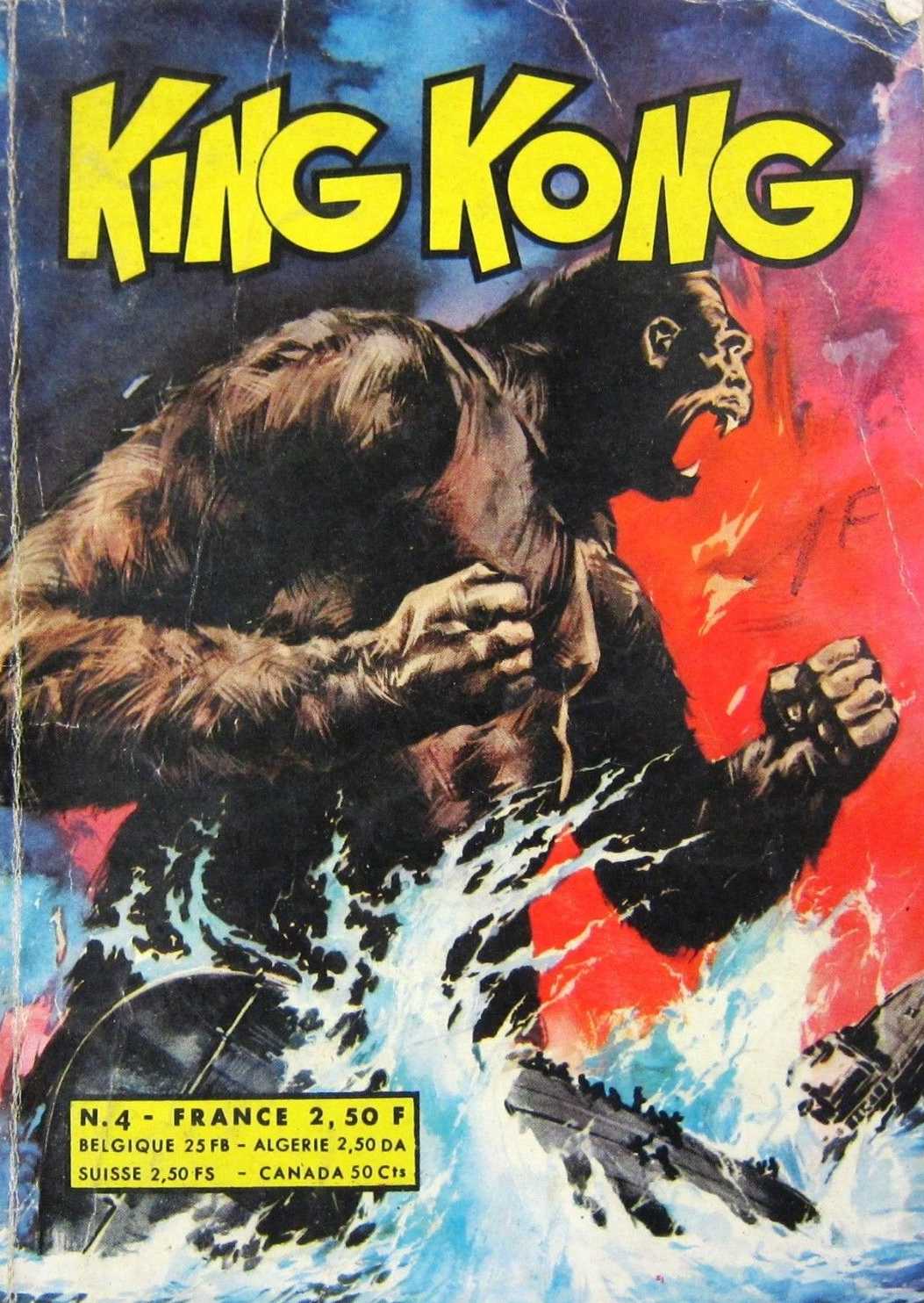 Scan de la Couverture King Kong 1 n 4